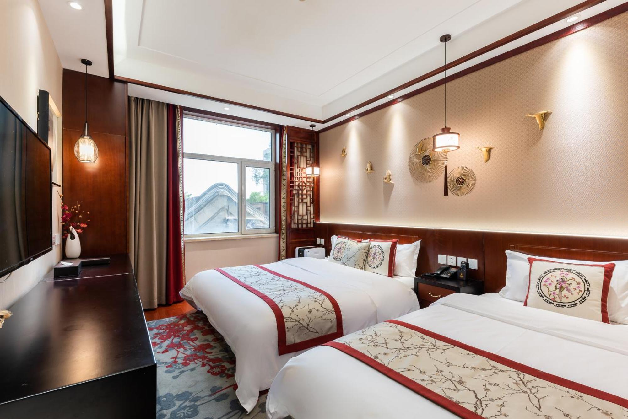 Chinese Culture Boutique Hotel-Tangfu,Traditional Chinese Theme,Heart Of Beijing,Near Forbidden City,Tiananmen Square,Hutongs,Metro Access,Free Coffee,Tea,Laundry Eksteriør billede