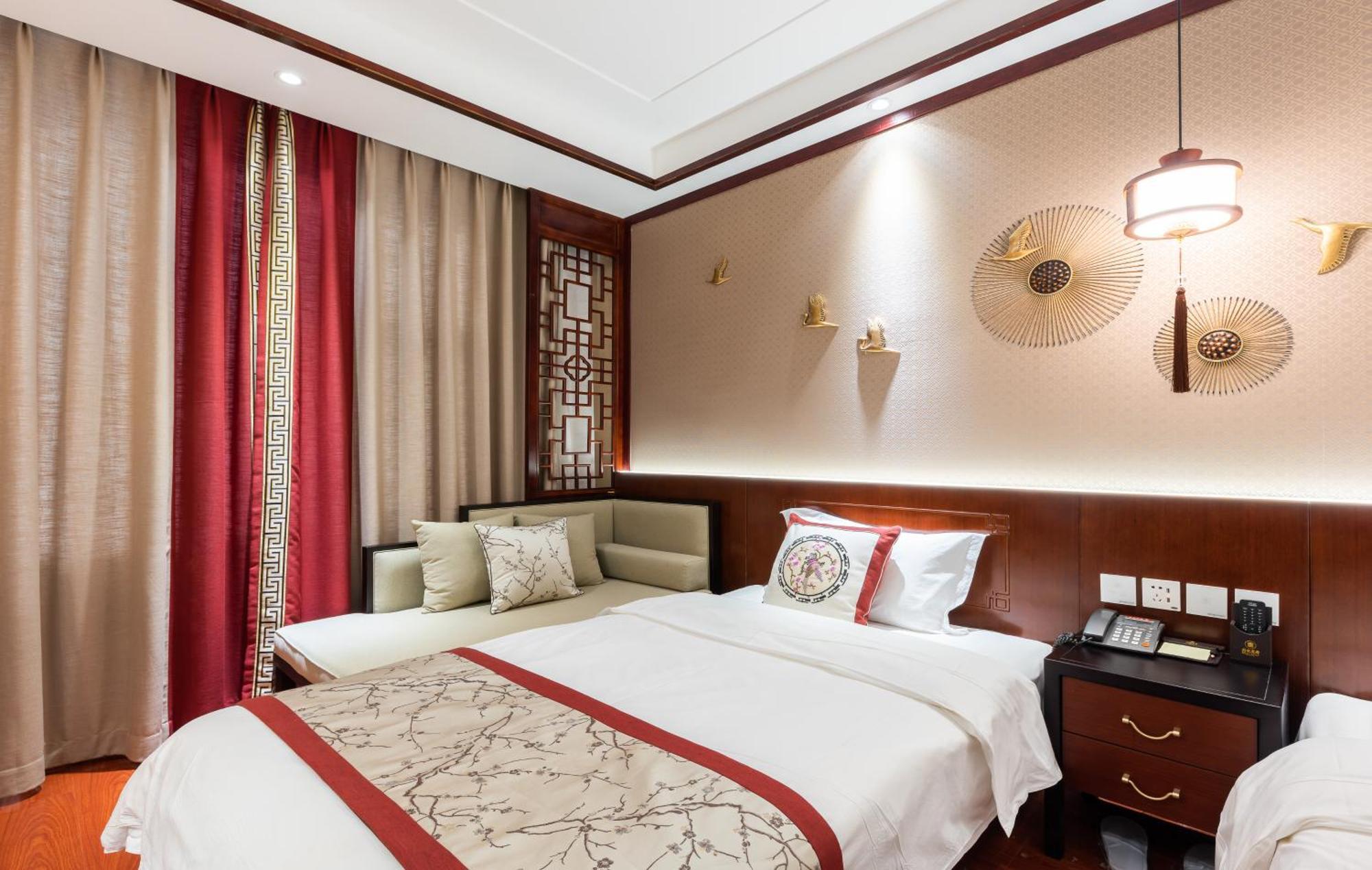 Chinese Culture Boutique Hotel-Tangfu,Traditional Chinese Theme,Heart Of Beijing,Near Forbidden City,Tiananmen Square,Hutongs,Metro Access,Free Coffee,Tea,Laundry Eksteriør billede
