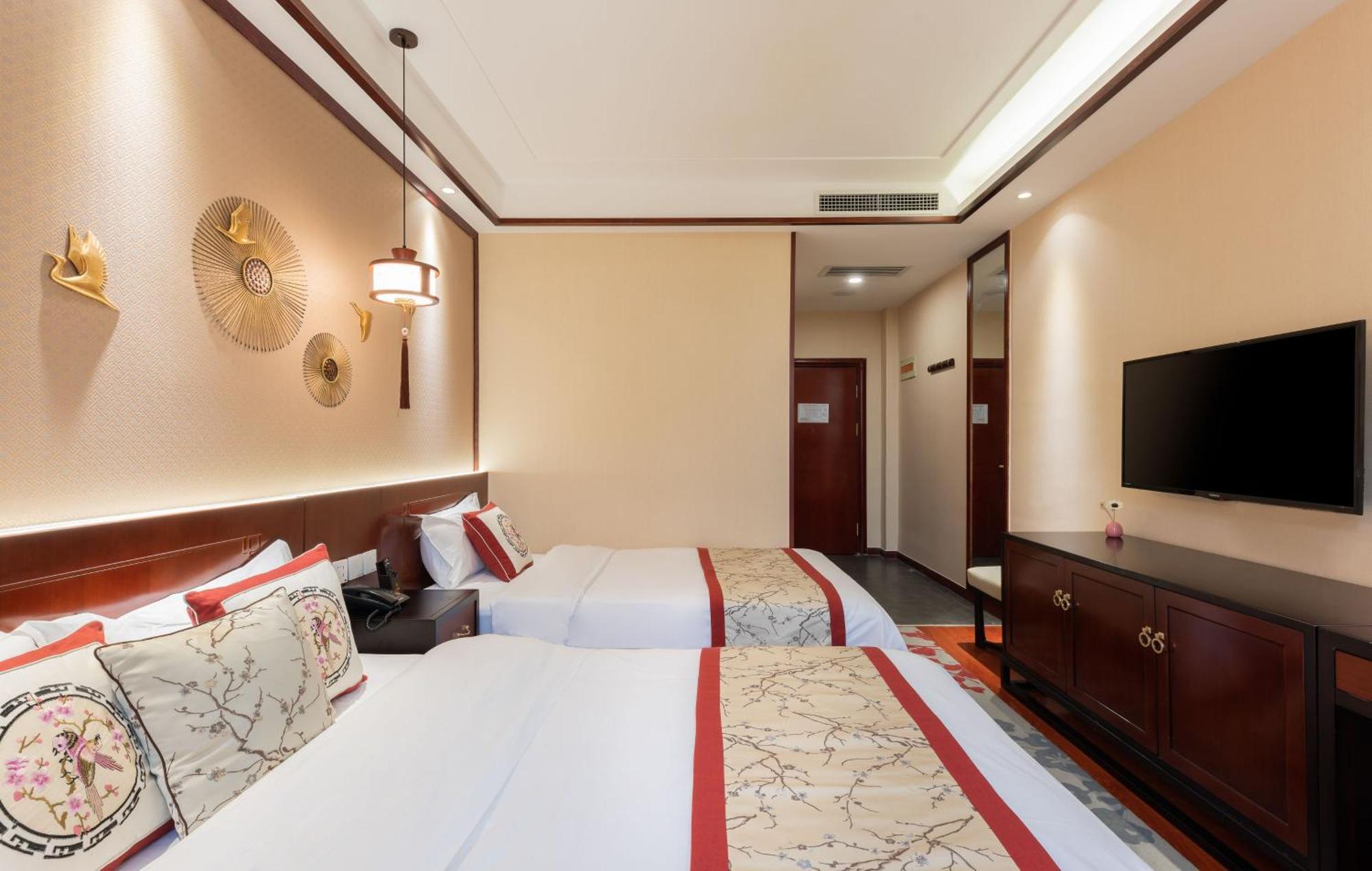 Chinese Culture Boutique Hotel-Tangfu,Traditional Chinese Theme,Heart Of Beijing,Near Forbidden City,Tiananmen Square,Hutongs,Metro Access,Free Coffee,Tea,Laundry Værelse billede