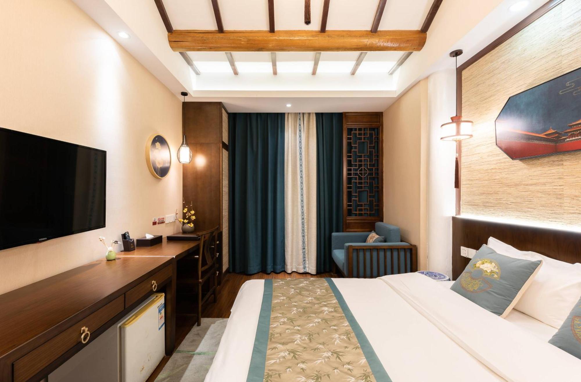 Chinese Culture Boutique Hotel-Tangfu,Traditional Chinese Theme,Heart Of Beijing,Near Forbidden City,Tiananmen Square,Hutongs,Metro Access,Free Coffee,Tea,Laundry Værelse billede