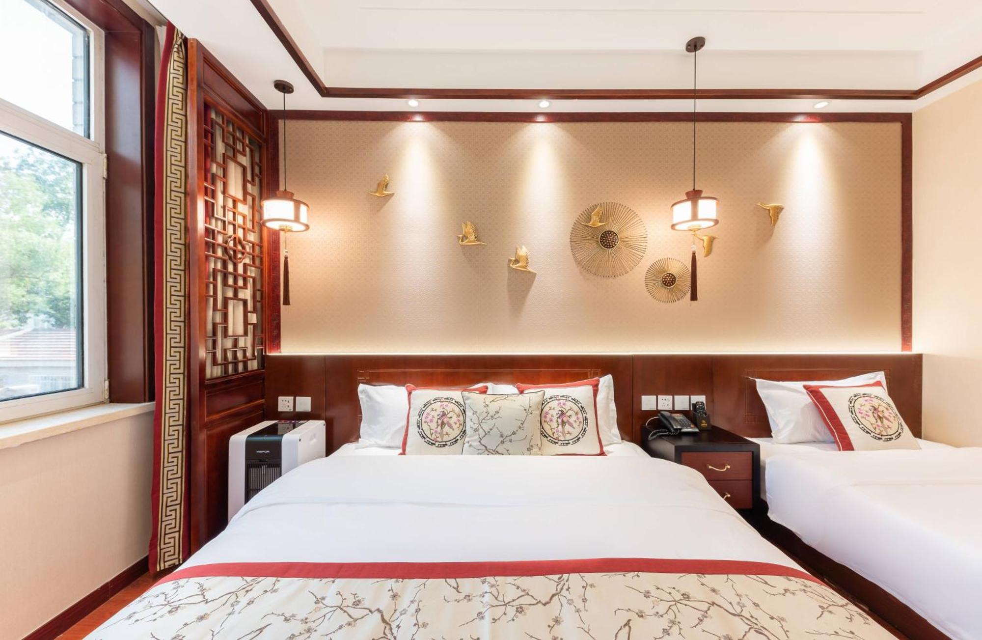 Chinese Culture Boutique Hotel-Tangfu,Traditional Chinese Theme,Heart Of Beijing,Near Forbidden City,Tiananmen Square,Hutongs,Metro Access,Free Coffee,Tea,Laundry Værelse billede