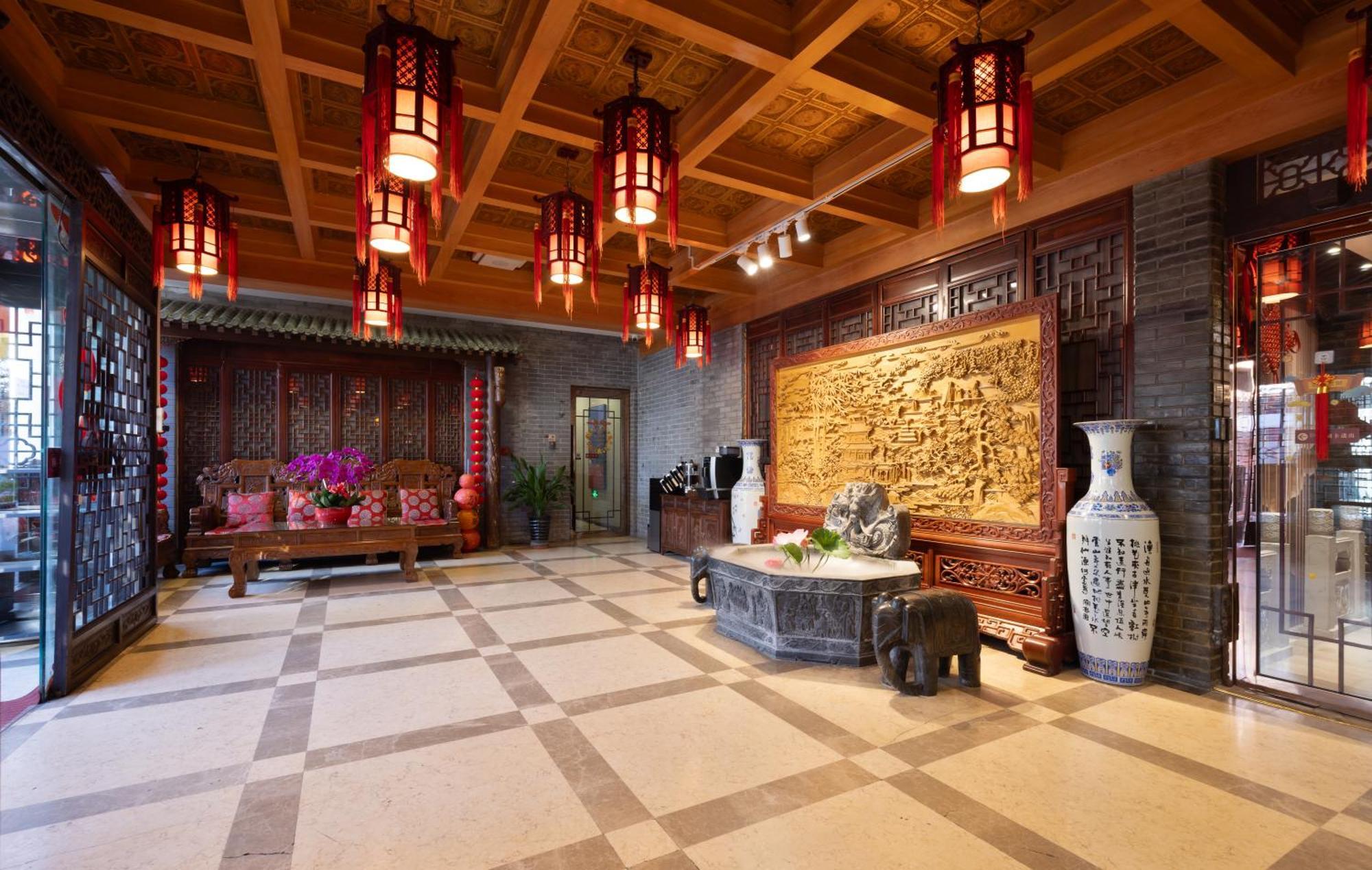 Chinese Culture Boutique Hotel-Tangfu,Traditional Chinese Theme,Heart Of Beijing,Near Forbidden City,Tiananmen Square,Hutongs,Metro Access,Free Coffee,Tea,Laundry Eksteriør billede